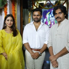 Pawan Kalyan at Sai Tej- Devakatta Movie Opening