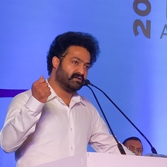 Young Tiger NTR at Cyberabad Traffic Police Annual Conference.