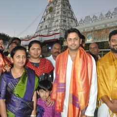 Hero Nithin visits Tirumala Tirupati Devasthanam