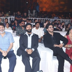 VIjay Deverakonda, Dulquer Salmaan at Lucky Baskhar Pre-Release Event